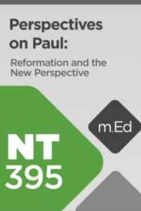 Perspectives on Paul: Reformation and the New Perspective course cover image