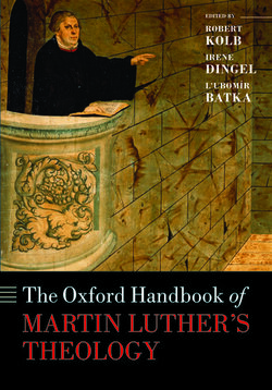 book cover of The Oxford Handbook of Martin Luther's Theology